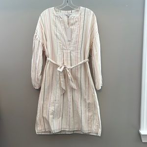 Joie metallic stripe dress